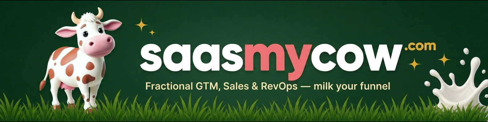 SaaSmyCow LinkedIn banner