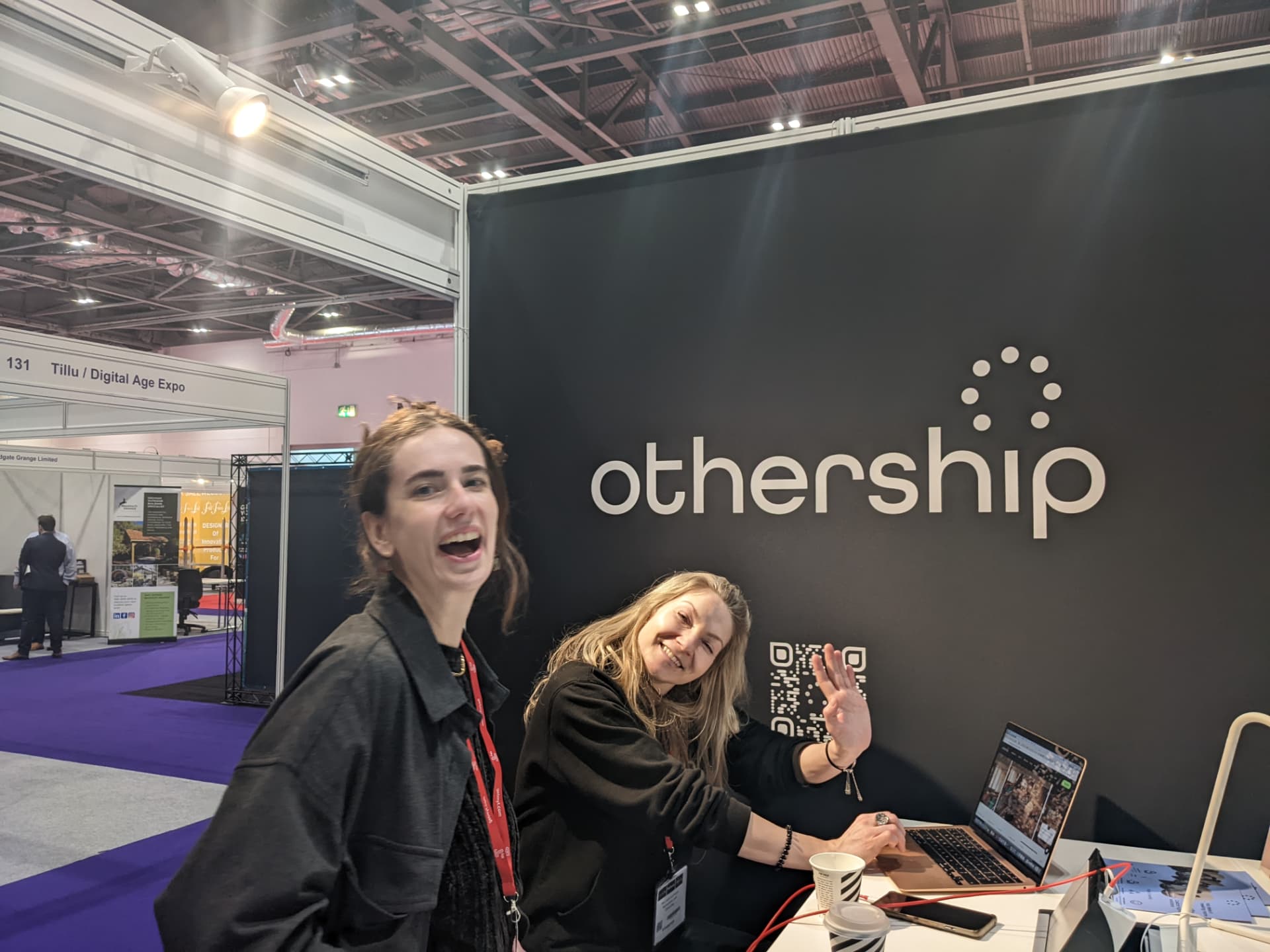 On the Othership stand at the expo